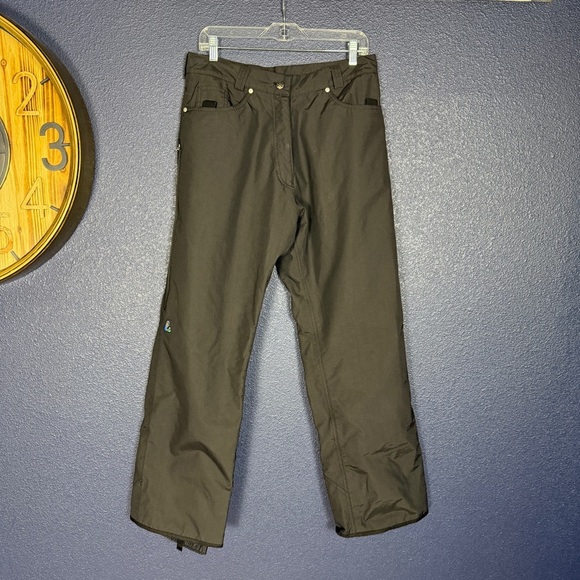Rossignol Black Insulated Snow Ski Snowboard Pants - Picture 1 of 8